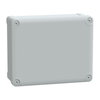 Contenitore in policarbonato , PanelSeT TBP,  UL, IP66, IK08, RAL 7035, A241xL192xP87 con coperchio opaco H20