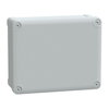 Contenitore in policarbonato , PanelSeT TBP,  UL, IP66, IK08, RAL 7035, A241xL192xP87 con coperchio opaco H20