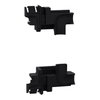 Tappi porta, PanelSeT SFN, per involucro con porta doppia, set di 2