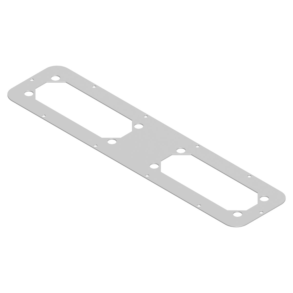 Piastra passacavi per membrane 545X130 Per PanelSeT S3D – Immagine 3 di 3