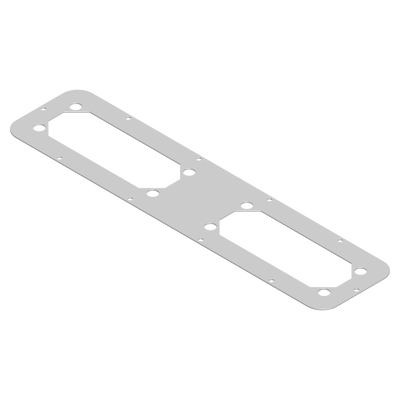 Piastra passacavi per membrane 545X130 Per PanelSeT S3D