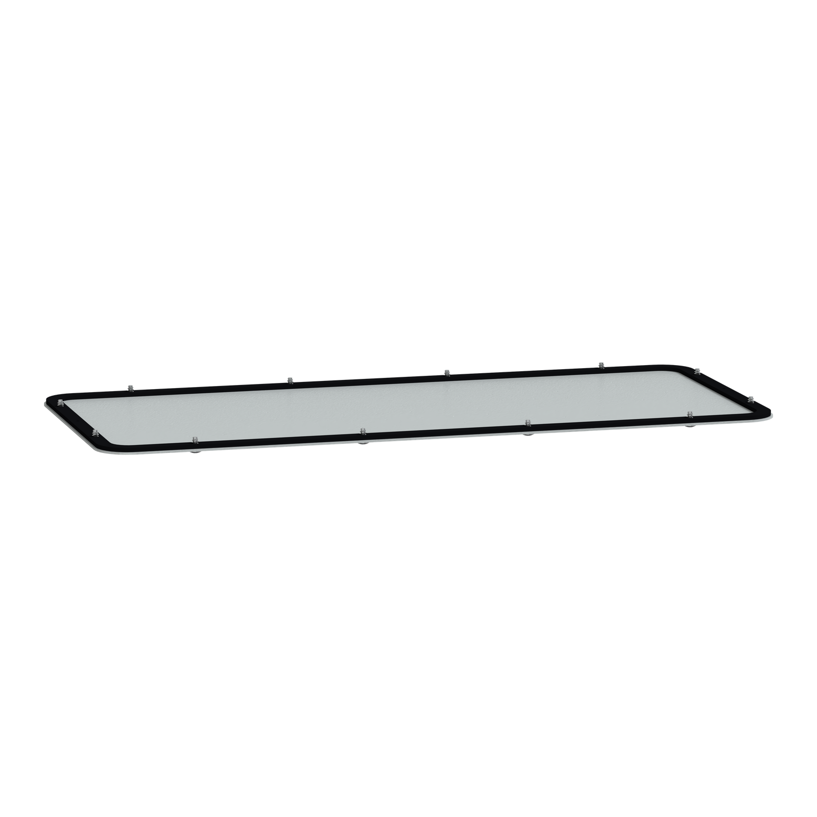Piastra passacavi piena 495X220 per PanelSeT S3D