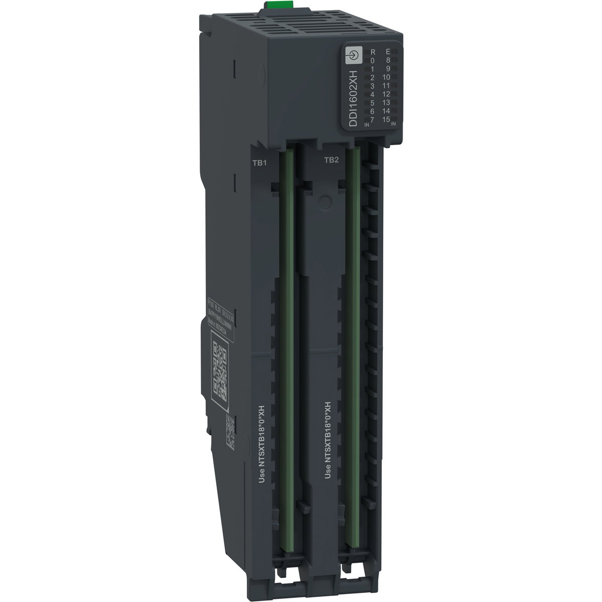 Modulo di ingresso digitale, 16 in, 24 Vcc, Sink, 1/2/3 fili, Hardened, I/O fronte Modicon NTS – Immagine 3 di 4