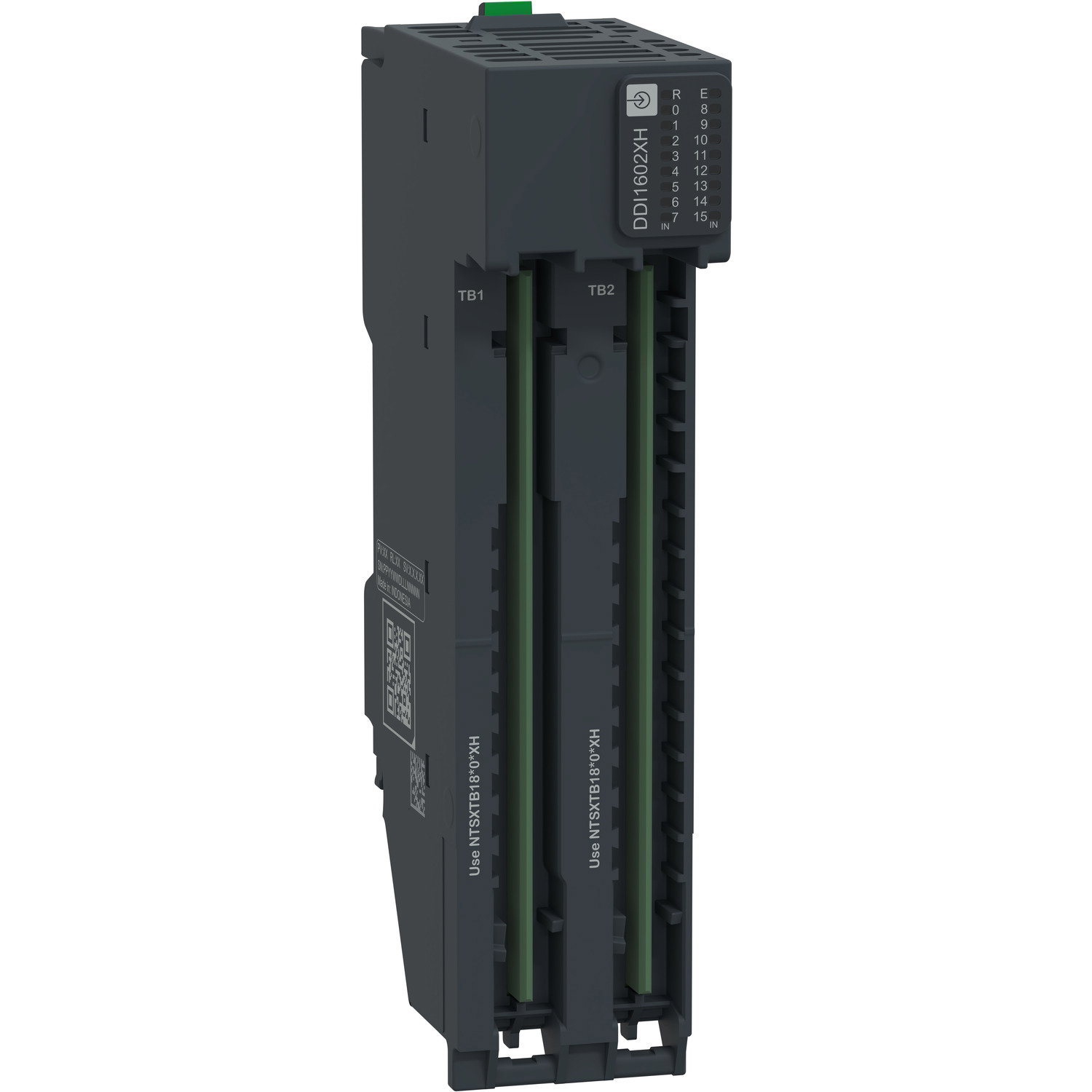 Modulo di ingresso digitale, 16 in, 24 Vcc, Sink, 1/2/3 fili, Hardened, I/O fronte Modicon NTS – Immagine 3 di 4