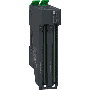 Modulo ingressi digitali + base, 16 In, 24 V CC, Sink, 1/2/3 fili, Modicon Edge I/O NTS – Immagine 2 di 4