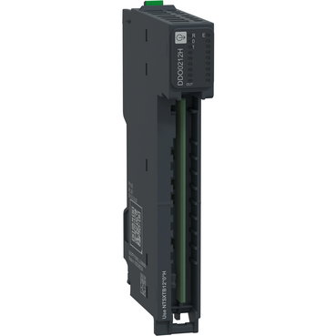 Modulo di uscita digitale, 2 uscite isolate, 24 Vcc, 2 A, source, protetto, 1/2/3 fili, hardened, I/O fronte Modicon NTS – Immagine 2 di 4