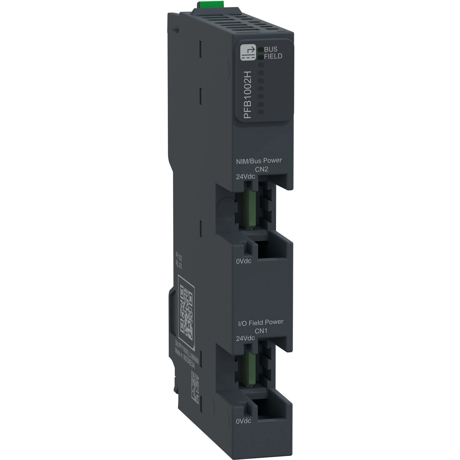 Modulo di alimentazione, 24 V CC, bus e campo, hardened, Modicon Edge I/O NTS – Immagine 3 di 4