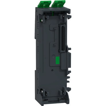 Base di ricambio, 2 slot, per modulo di interfaccia di rete o modulo di estensione del bus, hardened, Modicon Edge I/O NTS – Immagine 2 di 4