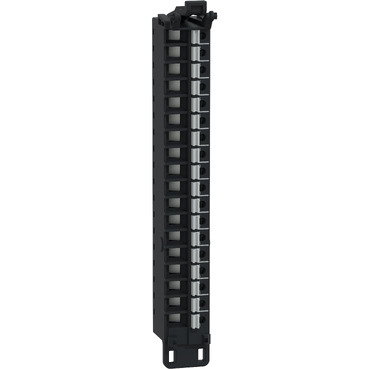Morsettiera a molla, 18 punti, passo 5 mm, senza copertura, uso su modulo ad alta altezza (X), temprata,  Modicon Edge I/O NTS – Immagine 2 di 4