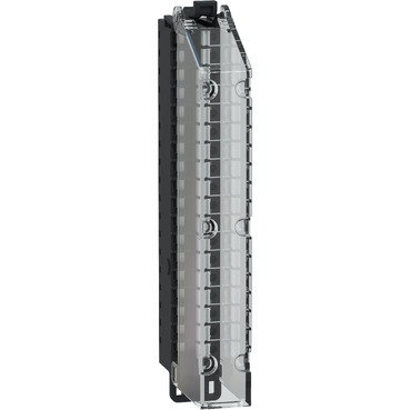 Morsettiera a molla, 18 punti, passo 5 mm, con copertura, uso su modulo ad alta altezza (X), temprata, Modicon Edge I/O NTS – Immagine 2 di 4