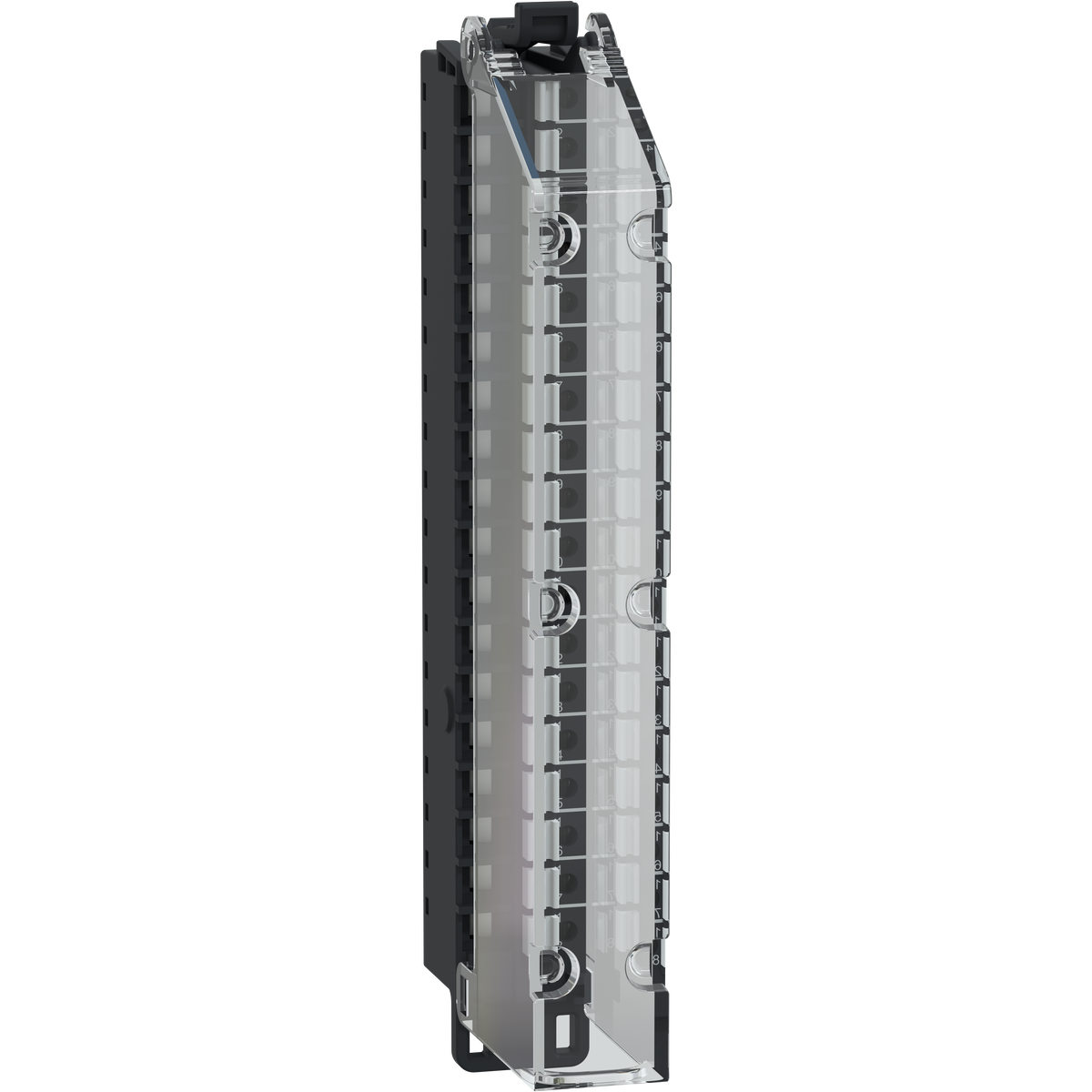 Morsettiera a molla, 18 punti, passo 5 mm, con copertura, uso su modulo ad alta altezza (X), temprata, Modicon Edge I/O NTS