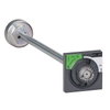 Manopola per manovra rotativa rinviata - nera - INS630b..2500