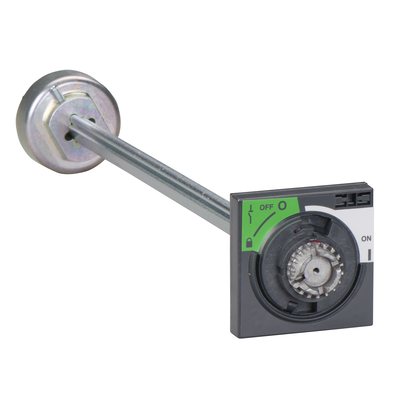 Manopola per manovra rotativa rinviata - nera - INS630b..2500