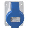 Presa da incasso inclinata IP44 16A 220V 2P+T