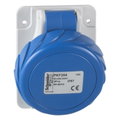 Presa da incasso inclinata IP67 16A 230V 2P+T