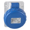 Presa da incasso inclinata IP67 16A 230V 2P+T