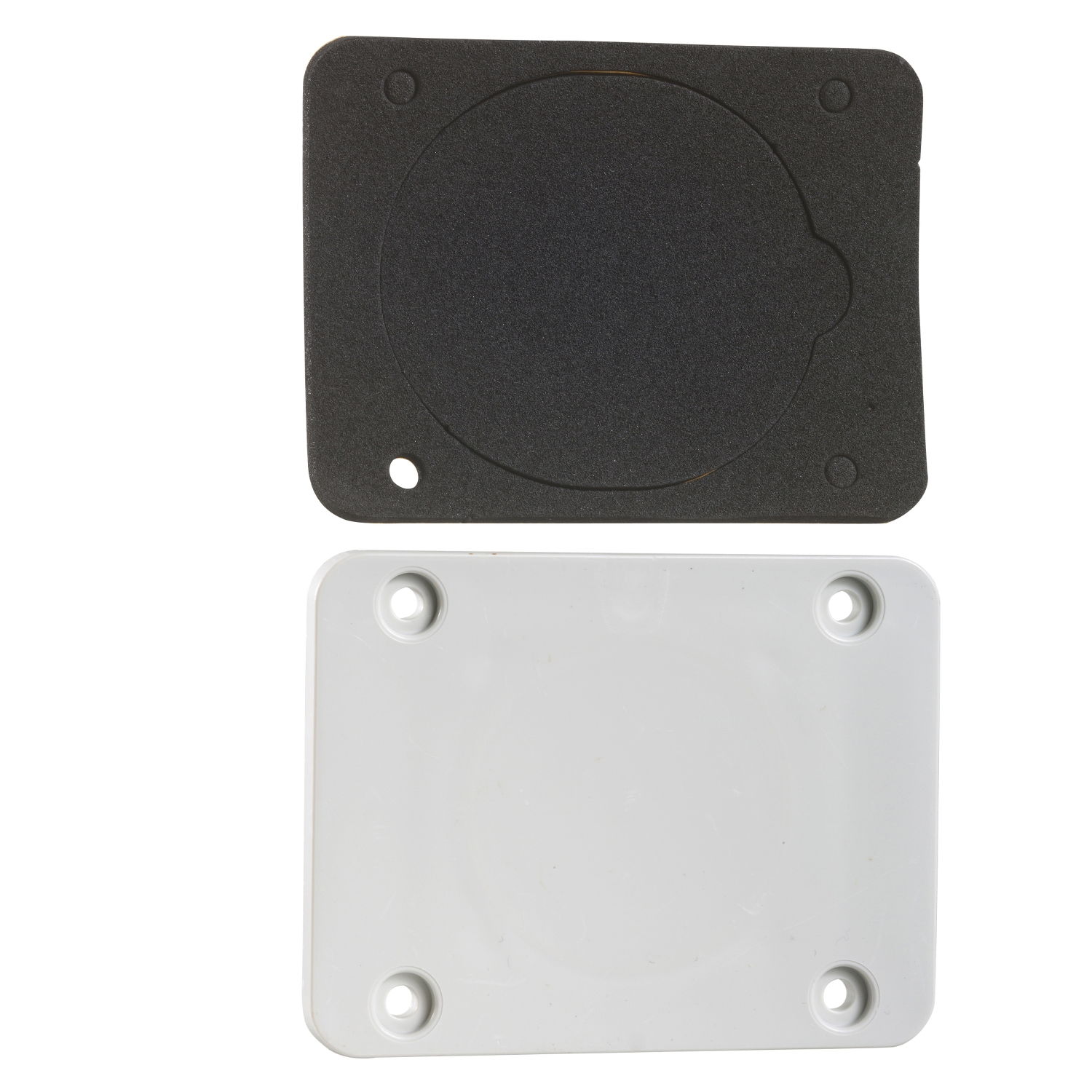 Piastra 65 x 85 cieca per prese 50 x 50 per centralini e quadri stagni Mureva Enclosures - [prezzo per 100 pz] – Immagine 3 di 3