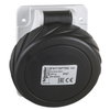 Presa fissa BT da incasso inclinata IP67 16A 600-690V 3PT cablaggio rapido