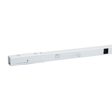 Canalis - Elemento rettilineo - 40 A - 2 m - 2 circuiti - Bianco - 3L + N + PE – Immagine 2 di 3