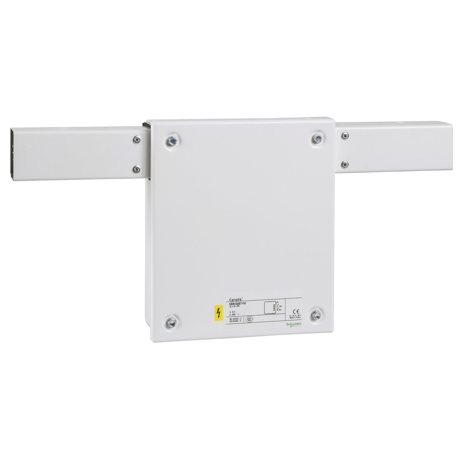 Canalis - Alimentazione KBB - 40 A - centrale - Telecomando - Bianco – Immagine 3 di 5