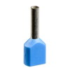 Terminale doppio 2X0,75 mm2 - [prezzo per 1000 pz]