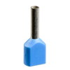 Terminale doppio 2X0,75 mm2 - [prezzo per 1000 pz]