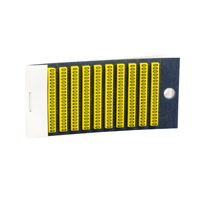 Etichetta viola clip-in con carattere numerico 7 - set di 200 - [prezzo per 1000 pz]