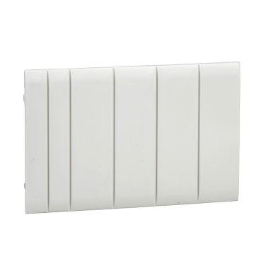 10 copriforo frazionabile 5 moduli grigio per Mureva Enclosures – Immagine 2 di 3