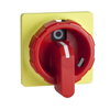 Manovra rotativa rossa (massimo 3 lucchetti) per TeSys Vario VN12, VN20, V02...V2