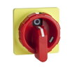 Manovra rotativa rossa (massimo 3 lucchetti) per TeSys Vario VN12, VN20, V02...V2