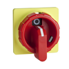 Manovra rotativa rossa (massimo 3 lucchetti) per TeSys Vario VN12, VN20, V02...V2