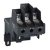 Adapter terminal block,TeSys Deca,for separate mounting of LR2D3**/LR3D3**,lugs connection