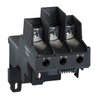 Adapter terminal block,TeSys Deca,for separate mounting of LR2D3**/LR3D3**,lugs connection