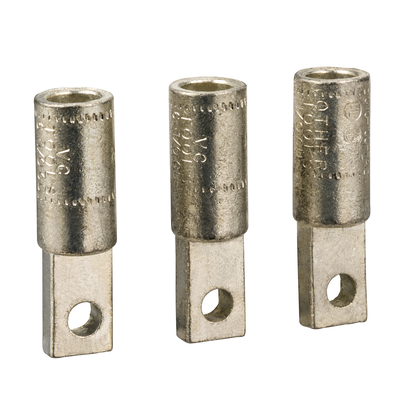 3 capicorda per cavi Cu 6-1/0 AWG