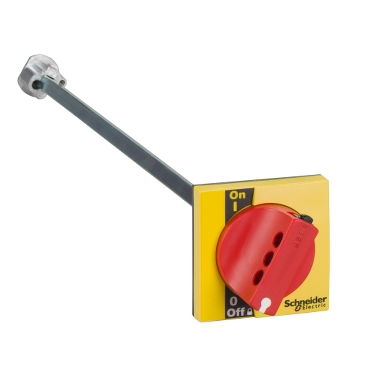 Manovra rotativa frontale rinviata - rossa - INS40..160 – Immagine 2 di 3