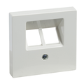 Piastra serie civile, SpaceLogic KNX, Interruttori Merten System M, Bianca