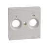 Piastra serie civile, SpaceLogic KNX, Interruttori Merten System M, Bianco