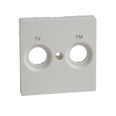 Piastra serie civile, SpaceLogic KNX, Interruttori Merten System M, Bianco