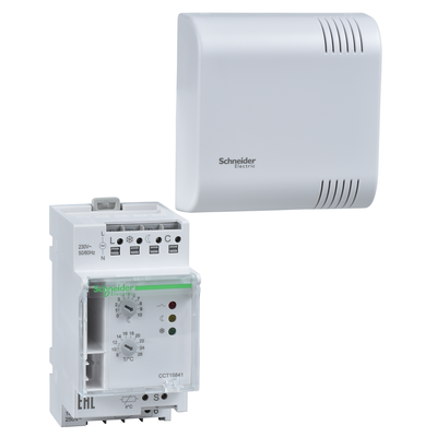 TH4 termostato - 1 zona – con sonda temperatura ambiente integrata