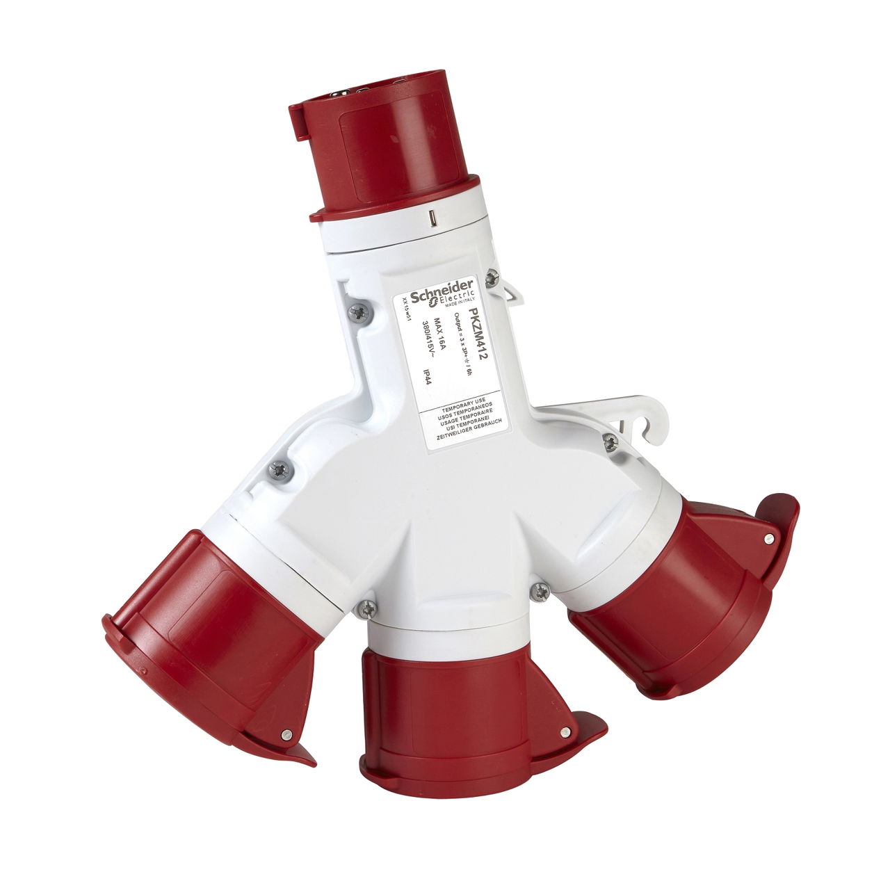 Moltiplicatore 3U 3P+T 16A 380V – Immagine 3 di 4