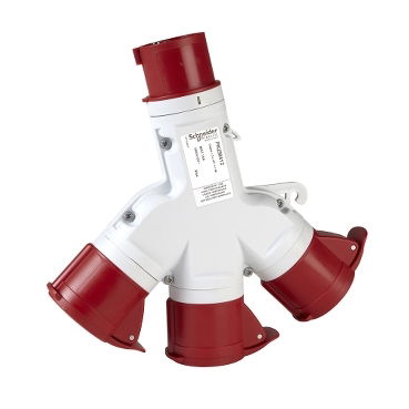 Moltiplicatore 3U 3P+T 16A 380V – Immagine 2 di 4