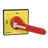 Manovra rotativa rossa lunga (massimo 3 lucchetti) per TeSys Vario V5, V6