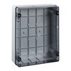 Scatola derivazione, Pilote, Pilote, IP55, 380x304x12, lati lisci, coperchio trasparente