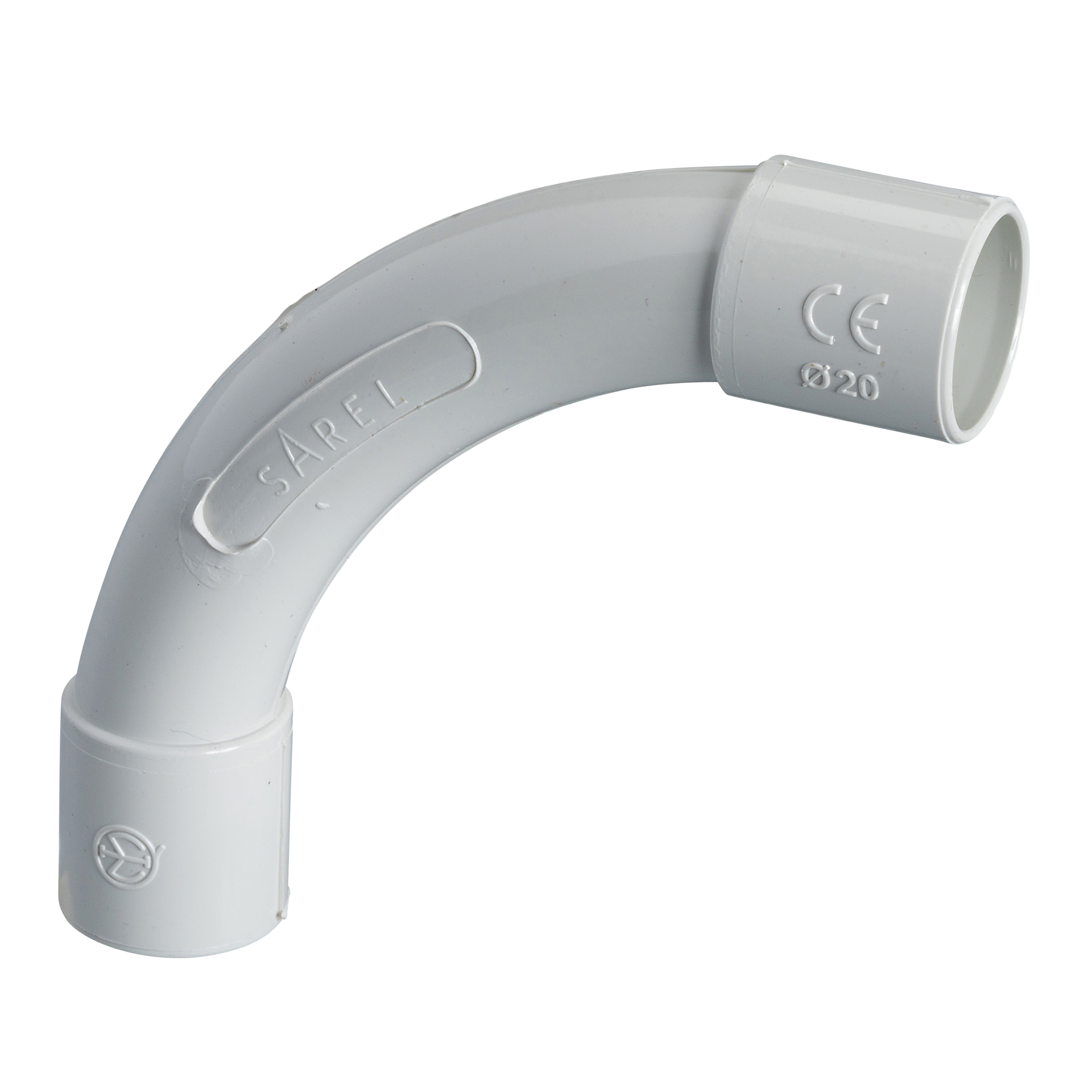 Curva a 90° NC20 tubo-tubo IP40 per tubi Ø esterno 20mm - [prezzo per 100 pz]