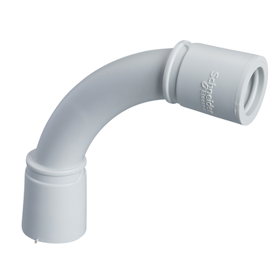 Curva a 90° CI20 IP67 per tubi Ø esterno 20mm - [prezzo per 100 pz]