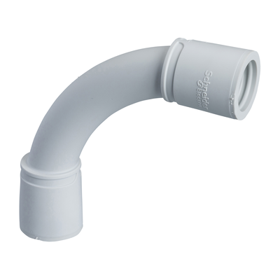 Curva a 90° CI25 IP67 per tubi Ø esterno 25mm - [prezzo per 100 pz]