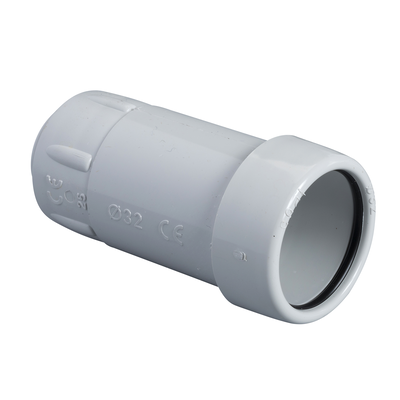 Raccordo tubo guaina, Mureva Tube & Fix, Tubafroid, RTGP32, IP67, diametro esterno tubi 32mm, diametro interno guaine 25mm  [prezzo per 100pz]