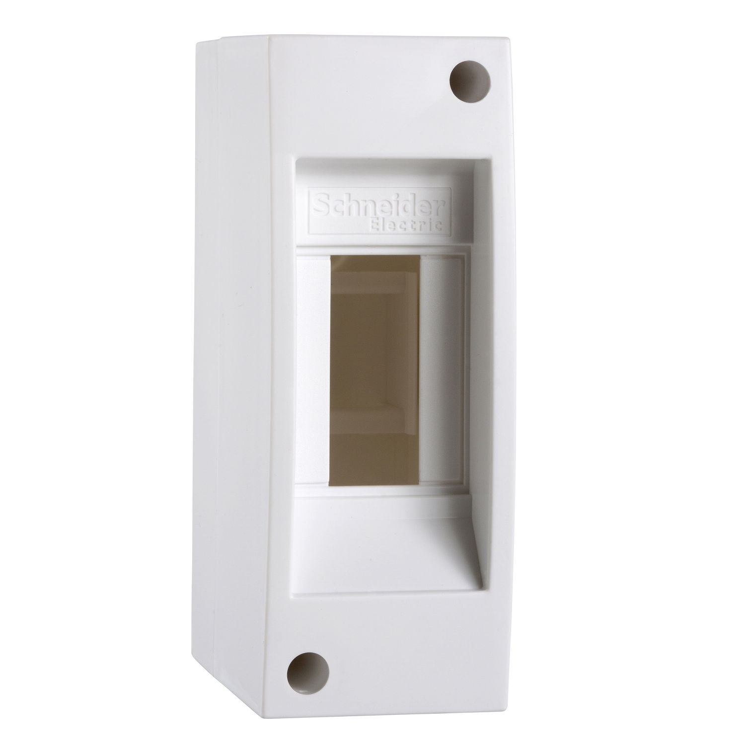 Centralino parete bianco senza porta Mini Coreos Light IP40 1 fila 2mod – Immagine 3 di 3