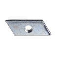 Dado piatto M8 - set di 50 pezzi - [prezzo per 100 pz]