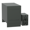 Exiway Power, 6KVA, Potenza attiva EN50171: 3KW 1h, 1,8KW 2h, 230VAC, Monofase/Monofase, Soccorritore